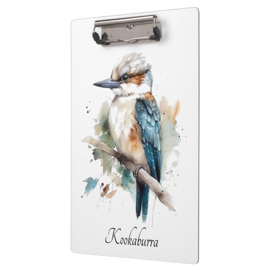True Blue Kookaburra, op maat Klembord (Links)