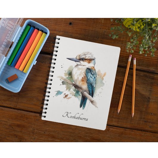 True Blue Kookaburra, op maat Notitieboek