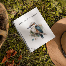 True Blue Kookaburra, op maat Notitieboek
