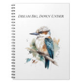 True Blue Kookaburra, op maat Notitieboek (Voorkant)