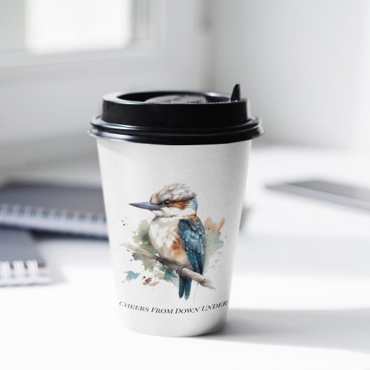 True Blue Kookaburra, op maat Papieren Bekers