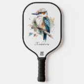 True Blue Kookaburra, op maat Pickleball Paddle (Achterkant)
