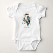 True Blue Kookaburra, op maat Romper (Voorkant)