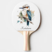 True Blue Kookaburra, op maat Tafeltennisbatje (Voorkant)