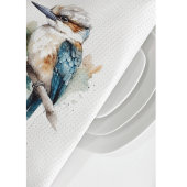 True Blue Kookaburra, op maat Theedoek