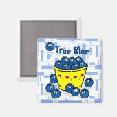 True Blue Magneet (Voorkant / Achterkant)