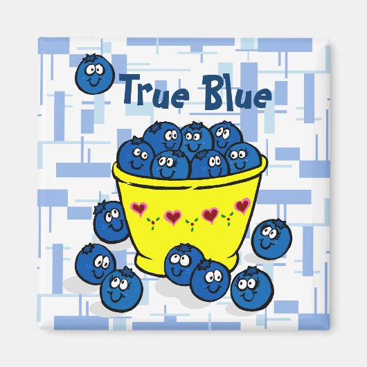 True Blue Magneet (Voorkant)