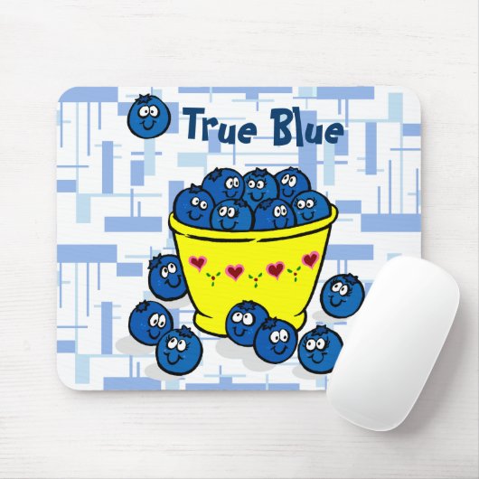 True Blue Muismat (Met muis)