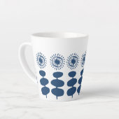 True Blue Sunny Stems Latte Mok (Linkerhoek)