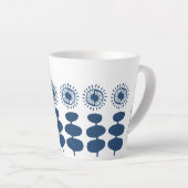 True Blue Sunny Stems Latte Mok (Rechterhoek)