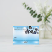 True Blue Visitekaartje (Staand voorkant)