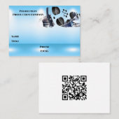 True Blue Visitekaartje (Voorkant / Achterkant)