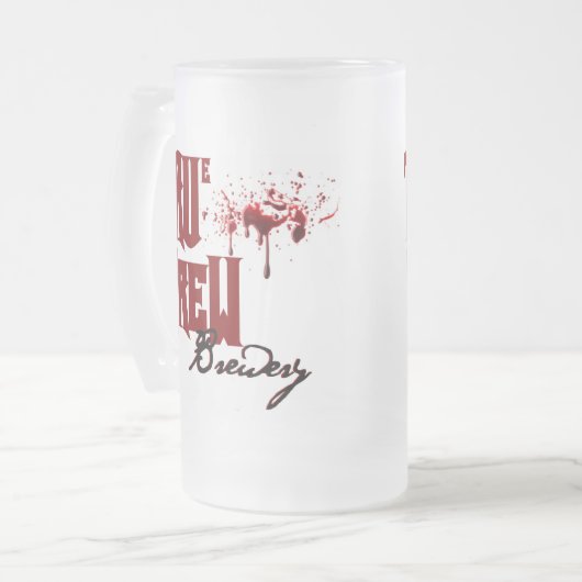 TRUe BREW-brouwerij Matglas Bierpul (Voorkant links)