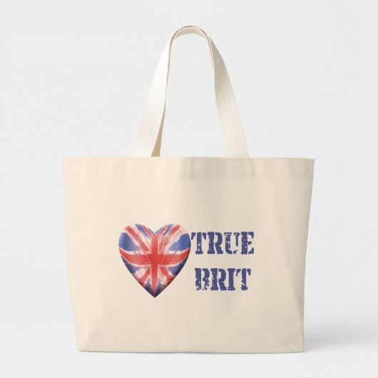 True Brit Grote Tote Bag (Voorkant)