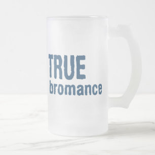 True Bromance (blauw) Matglas Bierpul