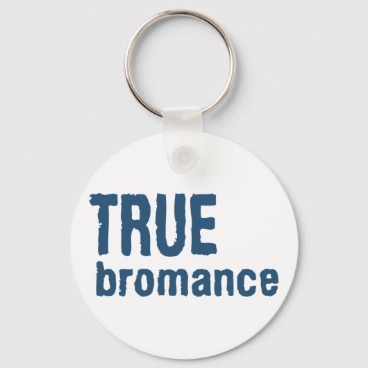 True Bromance (blauw) Sleutelhanger (Voorkant)