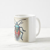 True Bug Heteroptera 010824IREF208 - Watercolor Koffiemok (Voorkant rechts)