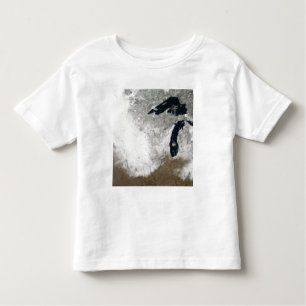 True-Color-beeld van sneeuw Kinder Shirts