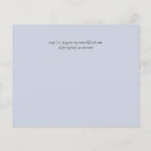 True Color GREENERY Eucalyptus RSVP-kaarten (Achterkant)