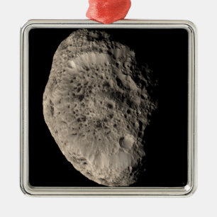 True color mosaic of Saturn's moon Hyperion Metalen Ornament
