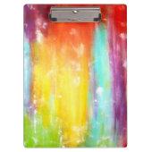 True Colors Abstracte art Klembord (Voorkant)