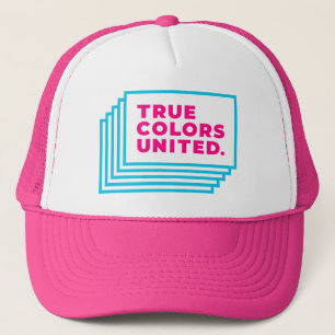 True Colors United Trucker Hat (Magenta) Pet