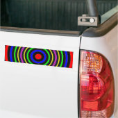 TRUE Colour Meditation Mandala Bumpersticker (Op Truck)