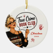 True Crime Boekclub Ornament Cadeau (Voorkant)