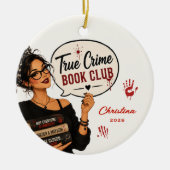 True Crime Boekclub Ornament Cadeau (Voorkant)