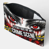 True Crime Cosmetic Pouch Etui (Open)