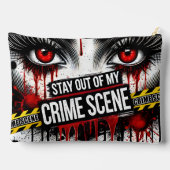 True Crime Cosmetic Pouch Etui (Achterkant)