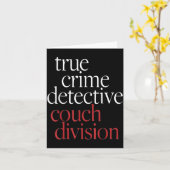 True Crime Detective Couch Di Kaart (Gele Bloem)