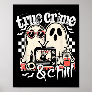 True Crime En Chillige Grappige Halloween, Schatti Poster