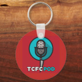 True Crime Fan Club Logo Sleutelhanger (Voorkant)