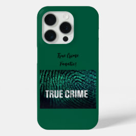 True Crime Fanatic iPhone-zaak iPhone 15 Pro Case