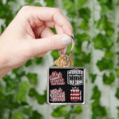 True Crime Fanatic Key Chain Sleutelhanger (Hand)