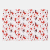 True Crime Horror Pattern Inpakpapier Vel (Voorkant 2)