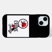 True Crime Junkie iPhone Hoes (Achterkant (horizontaal))