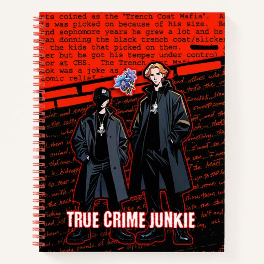 True Crime Junkie Notitieboek (Voorkant)