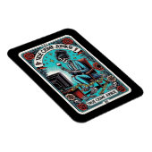 True Crime Junkie Tarot Kaart Magnet Magneet (Rechterzijde)