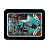 True Crime Junkie Tarot Kaart Magnet Magneet (Horizontaal)