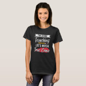 True Crime Murder Shows IM Klaar Lets Watch T-shirt (Voorkant volledig)