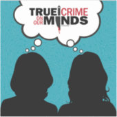 True Crime on Our Minds Vinyl Sticker (Voorkant)