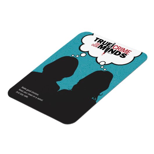 True Crime op onze virtuele Flexibel Magneet (Linkerzijde)