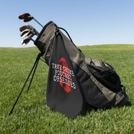 True Crime Podcast, geobsedeerd Golfhanddoek