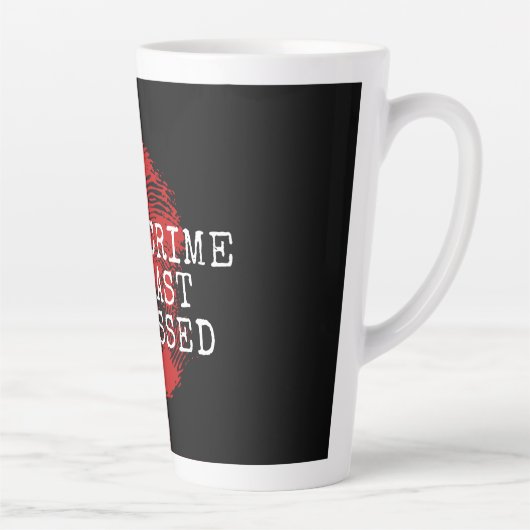 True Crime Podcast, geobsedeerd Latte Mok (Rechts)