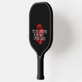 True Crime Podcast, geobsedeerd Pickleball Paddle (Links)