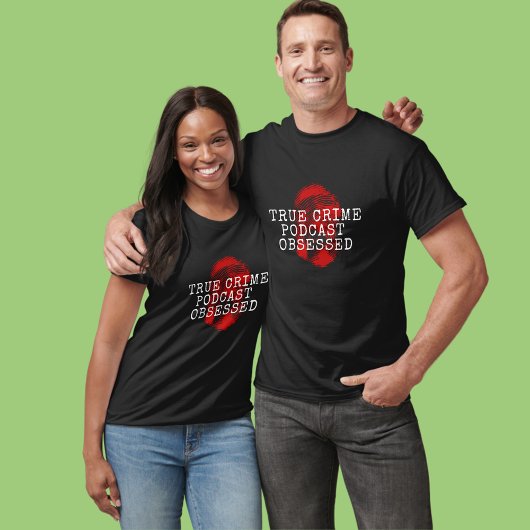 True Crime Podcast, geobsedeerd T-shirt