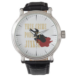 True Crime Podcast Junkie Horloge