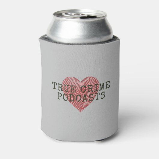 True Crime Podcast Lover Blikjeskoeler (Blikje Achterkant)